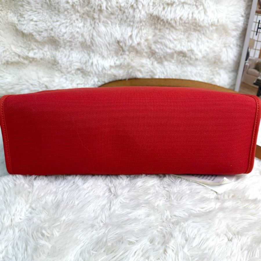 Hermès Herbag 31 紅棕拼色 銀扣 A stamp-6