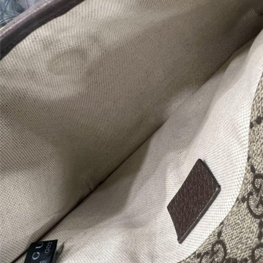 東區正精品㊣GUCCI 493930 GG Supreme belt bag 綠紅綠帶虎頭腰包胸口包RZ6493-10