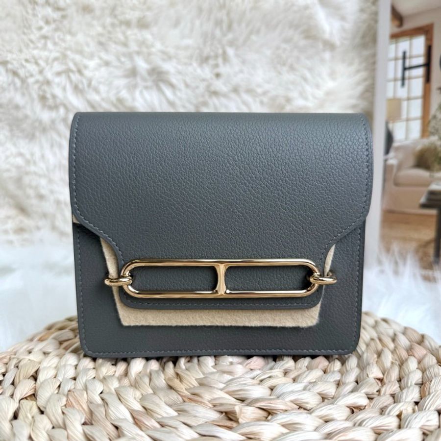 Hermès Roulis Slim錢包 0L積雨雲灰 U Stamp-2
