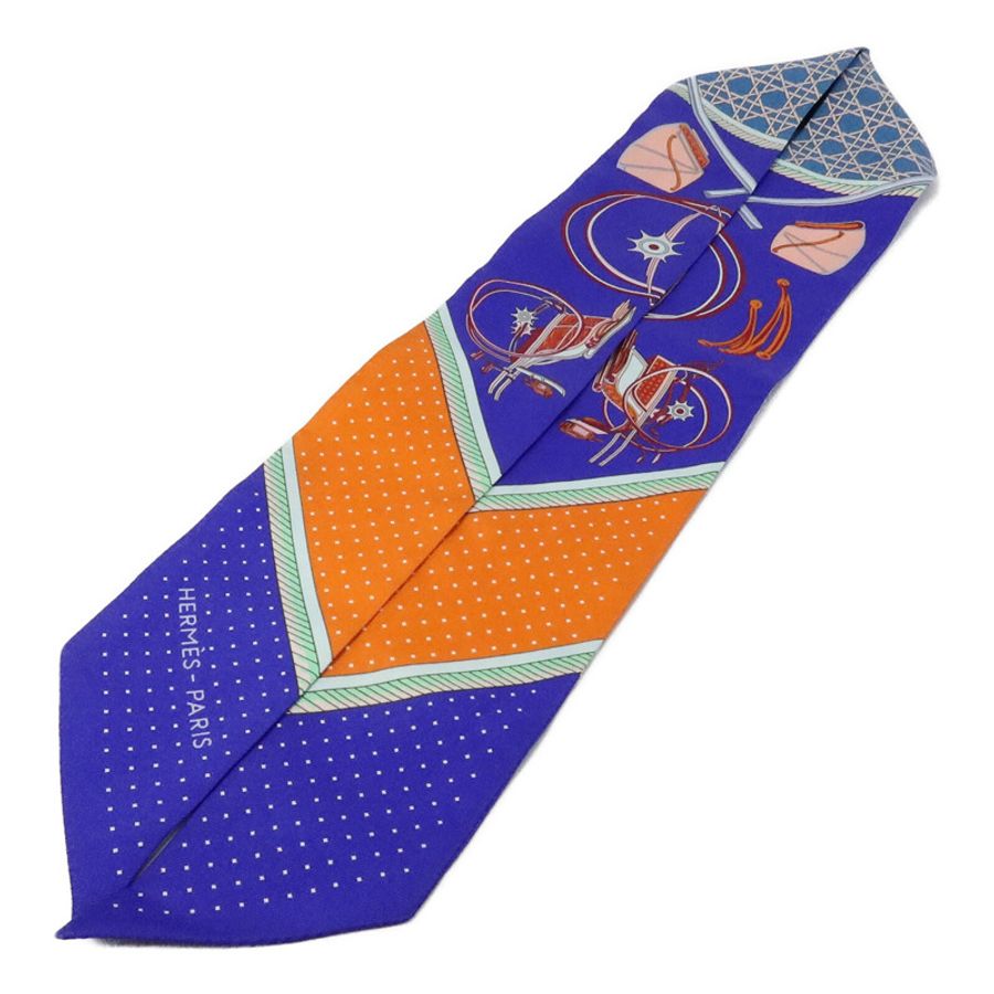 HERMES 絲質Twilly絲巾-2