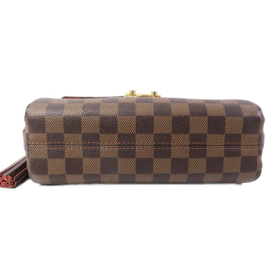 LOUIS VUITTON Damier Croisette金扣手挽肩背兩用袋-3