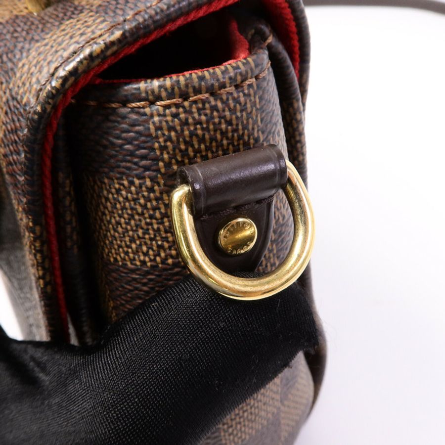 LOUIS VUITTON Damier Croisette金扣手挽肩背兩用袋-16