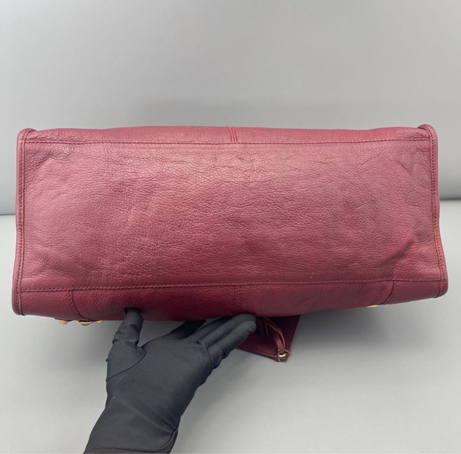 💖背上就挪不開眼的車釐子🍒BALENCIAGA 巴黎世家 機車包 Le City大號-6