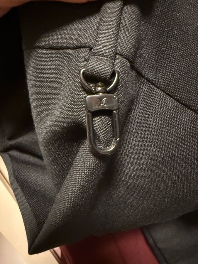 Louis Vuitton LVSE black cigarette pants 40 長褲-4