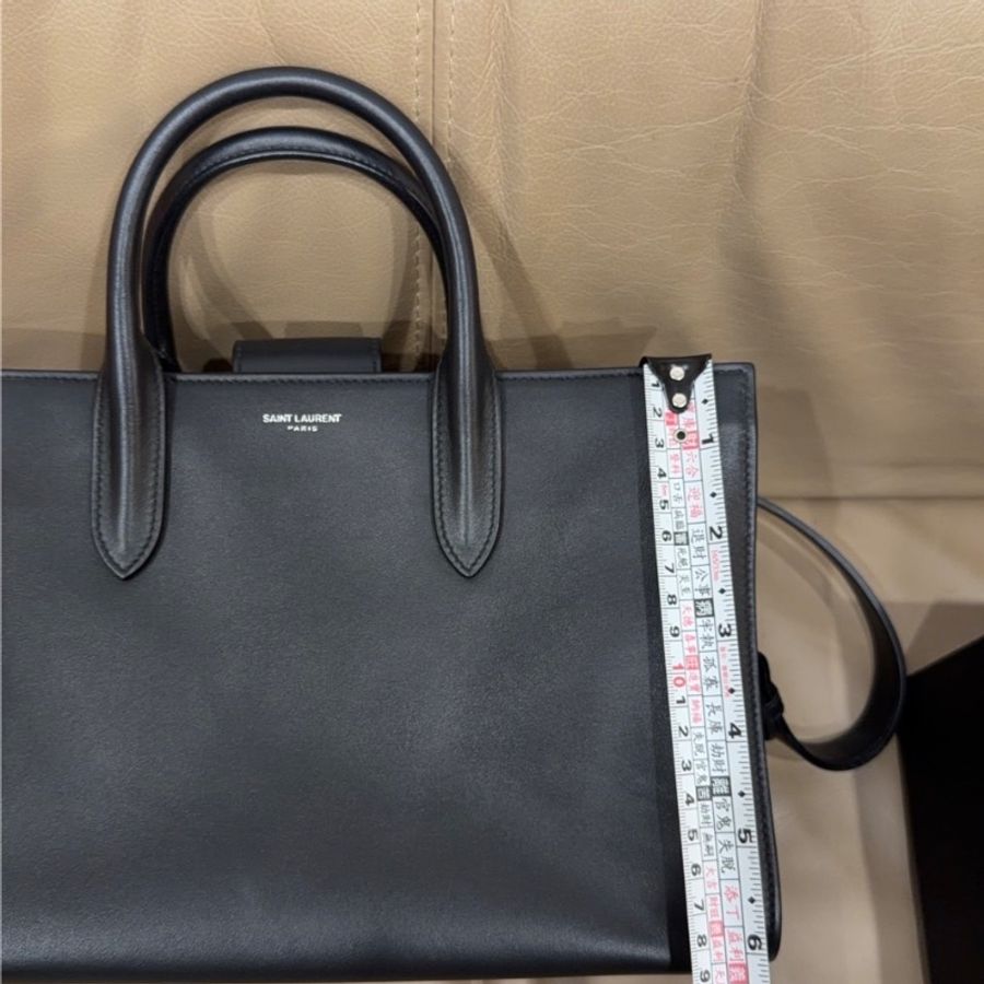 98新🖤#Ysl#托特包#原廠背袋#牛皮#購證-10