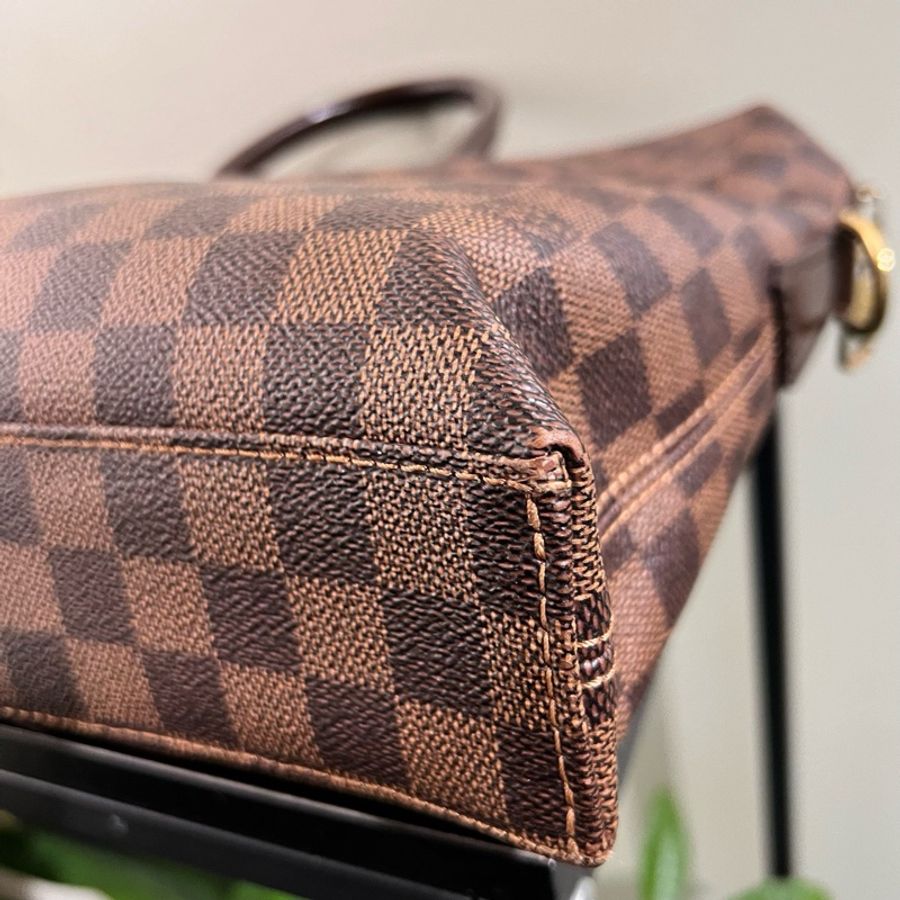 Louis Vuitton 路易威登 Prote Documents Jour棕色棋盤格公文包男士手提包-4