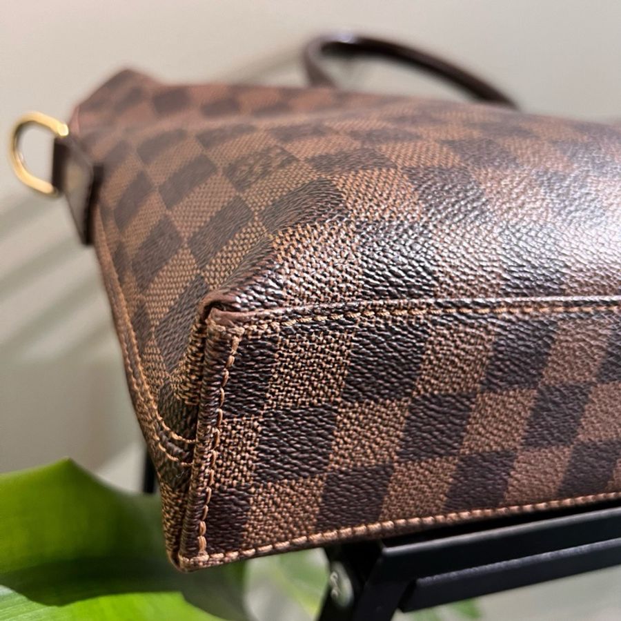 Louis Vuitton 路易威登 Prote Documents Jour棕色棋盤格公文包男士手提包-10