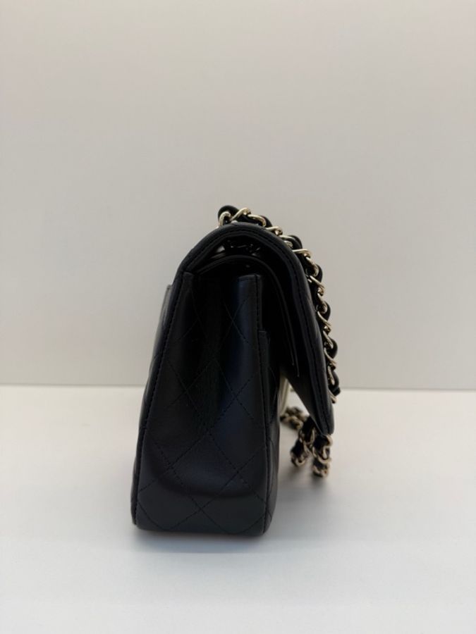 CHANEL/香奈兒22c熊貓拼色CF大mini單肩斜挎包-2