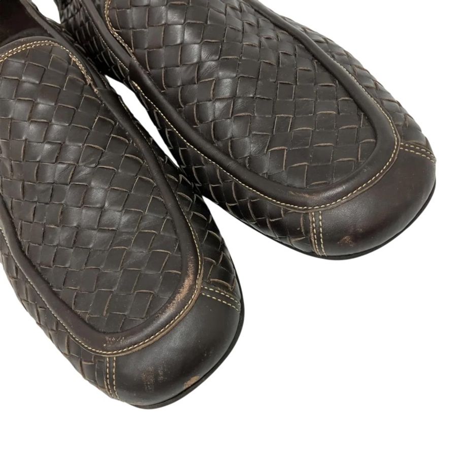 正版Bottega Veneta 小羊皮皮鞋 43碼 (有使用痕跡 所以平價出售)-8