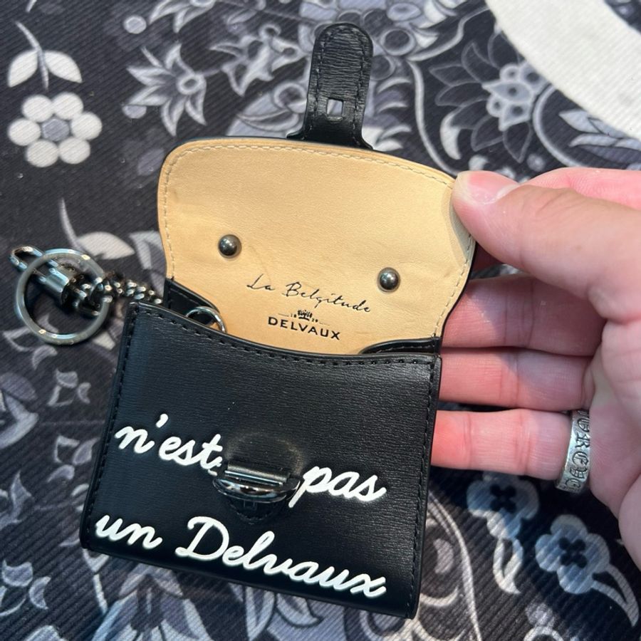 Delvaux 德尔沃 brilliant 钥匙扣 挂件 好可爱-6