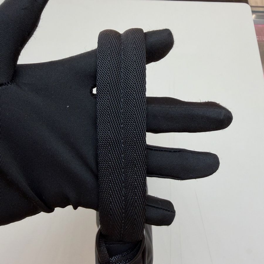 普拉達 Prada Hobo 2000 黑色尼龍腋下包-7