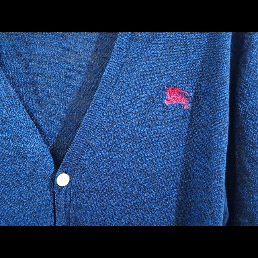 只試穿1次/L碼/Burberry Black Label /時尚開襟外套-14