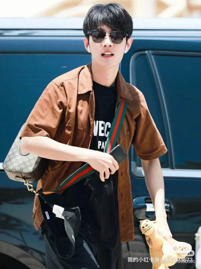 Gucci Neo 虎頭 PVC 帆布 相機包 郵差包 斜背包 肩背包 側背包-2
