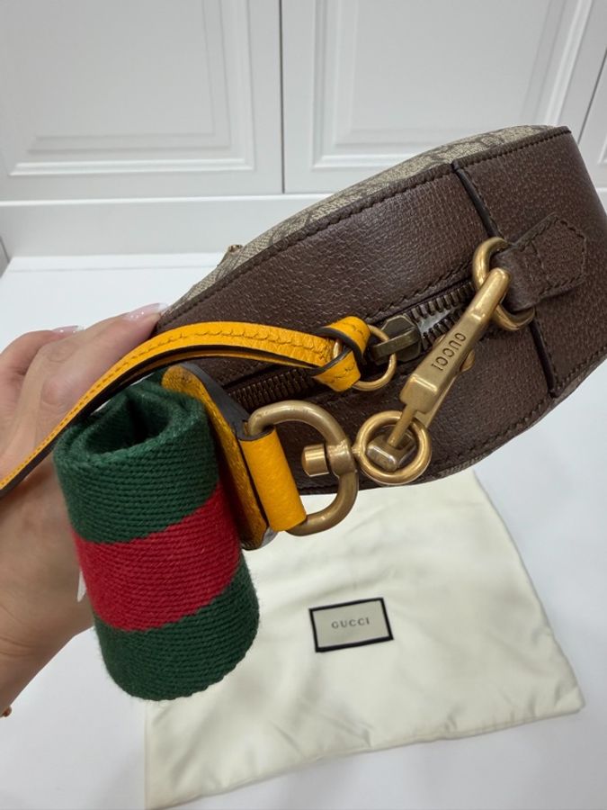 Gucci Neo 虎頭 PVC 帆布 相機包 郵差包 斜背包 肩背包 側背包-23