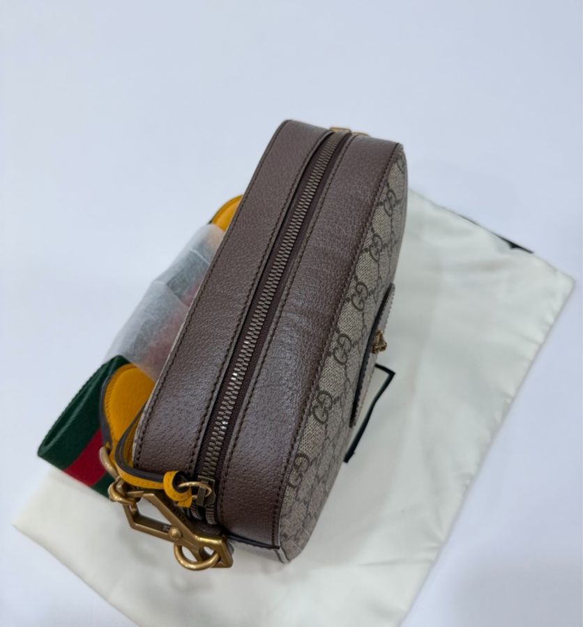 Gucci Neo 虎頭 PVC 帆布 相機包 郵差包 斜背包 肩背包 側背包-28