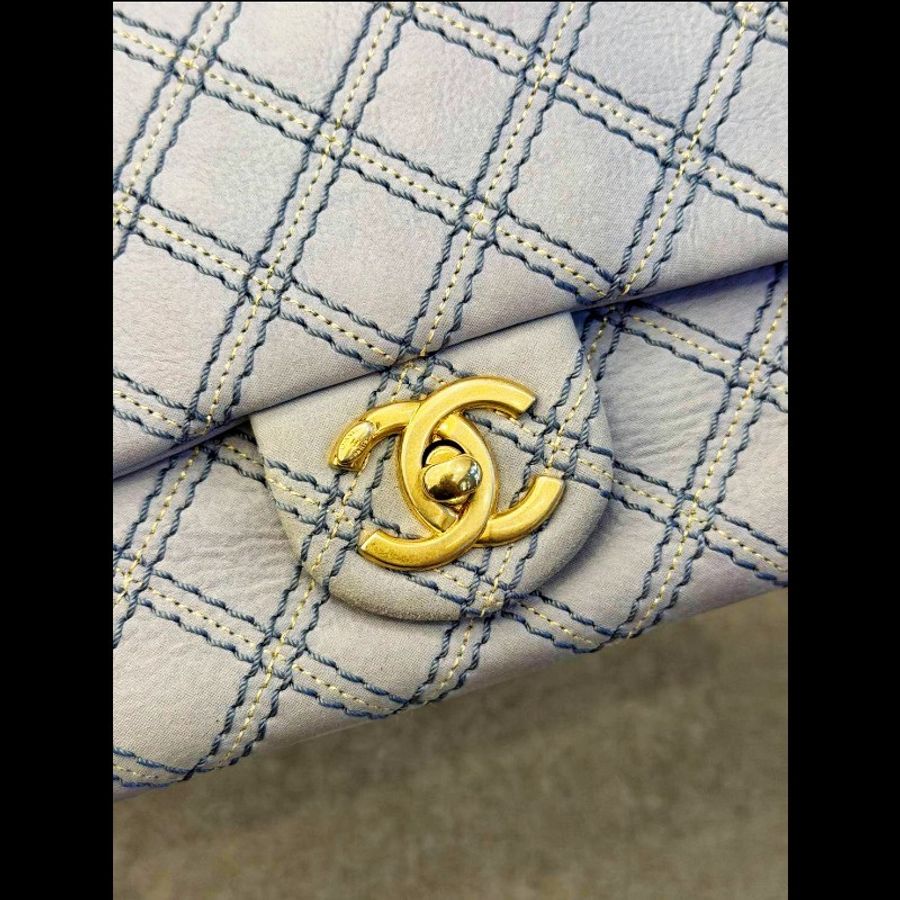 Chanel Timeless 系列Vintage復古口蓋包-15