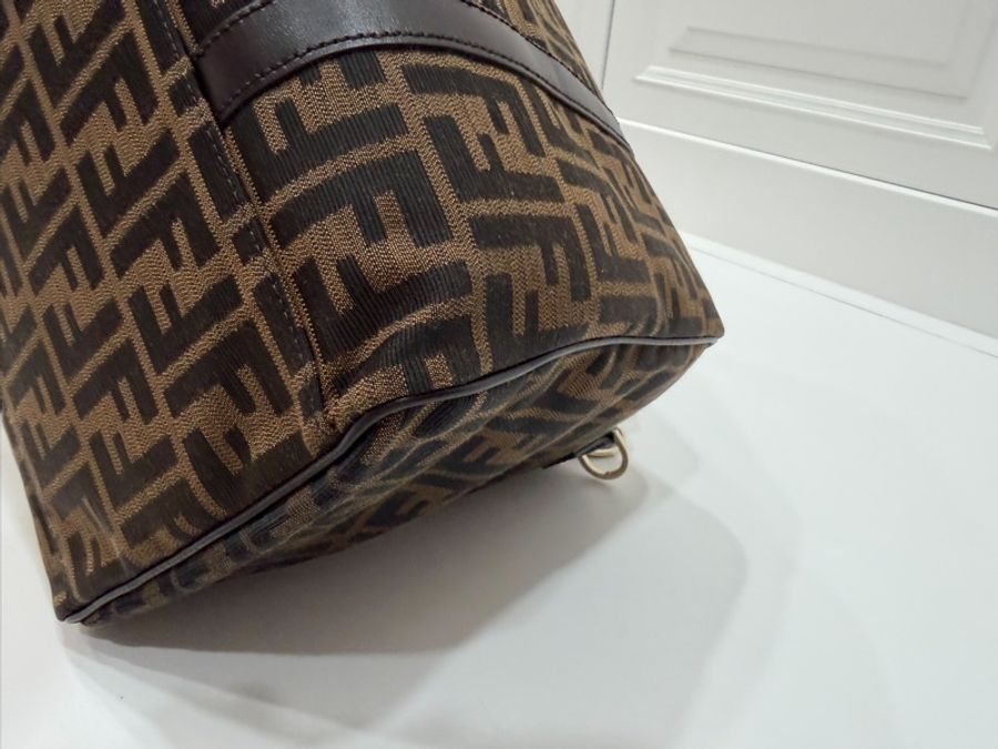 FENDI 老花 波士頓包 手提包 斜背包 肩背包 側背包-13