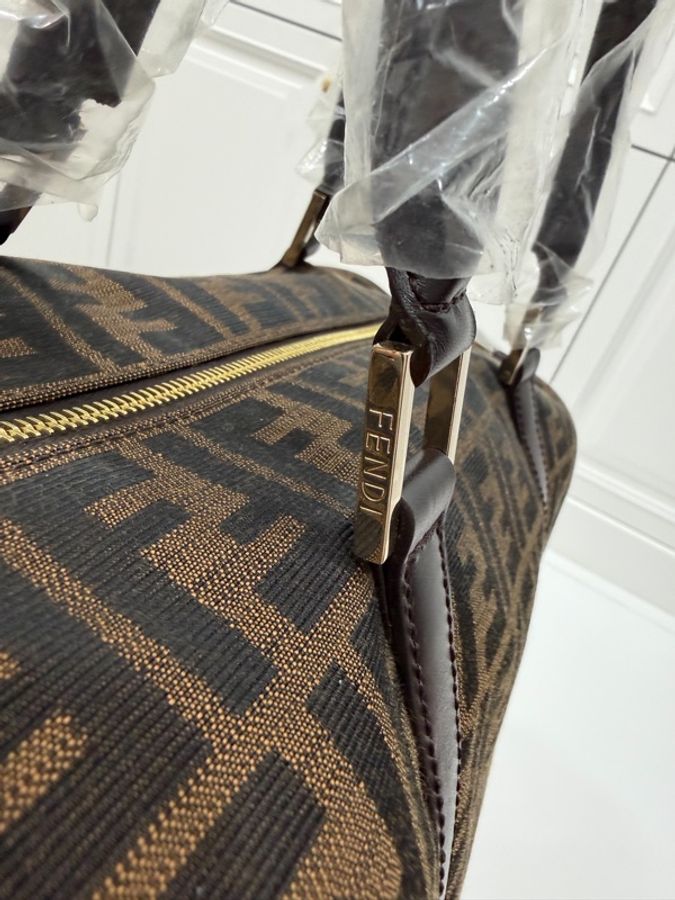 FENDI 老花 波士頓包 手提包 斜背包 肩背包 側背包-14