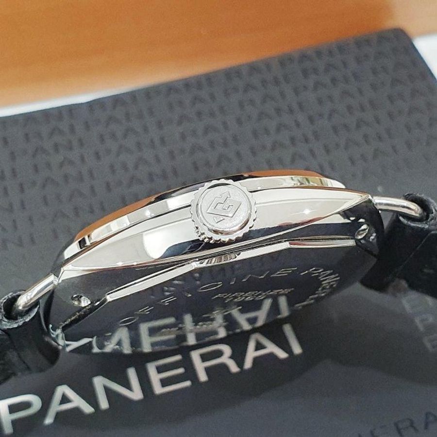 【大眾名錶】PANERAI 沛納海 PAM00380 RADIOMIR系列 2018/04 黑面 洋蔥頭 小秒針 原廠錶帶/錶扣 G154-6