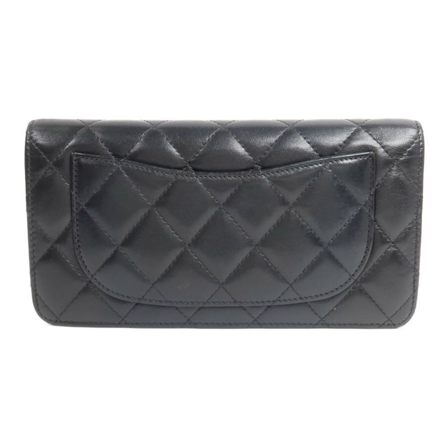 CHANEL 羊皮皮革Long Wallet長錢包-1