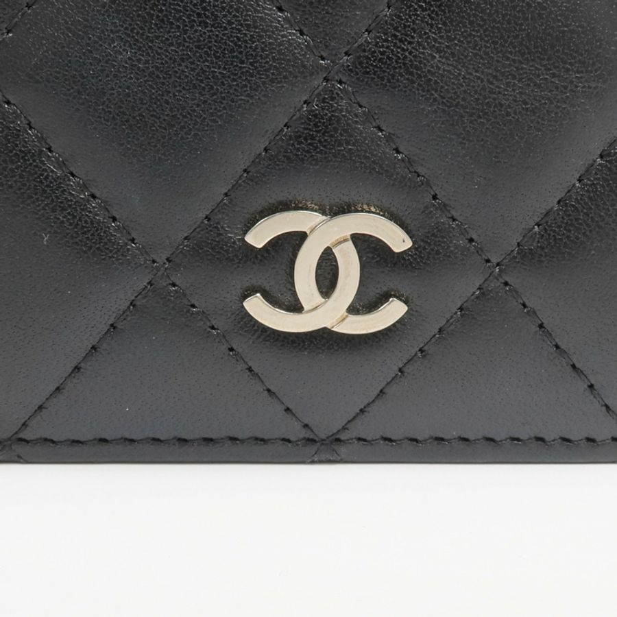CHANEL 羊皮皮革Long Wallet長錢包-6