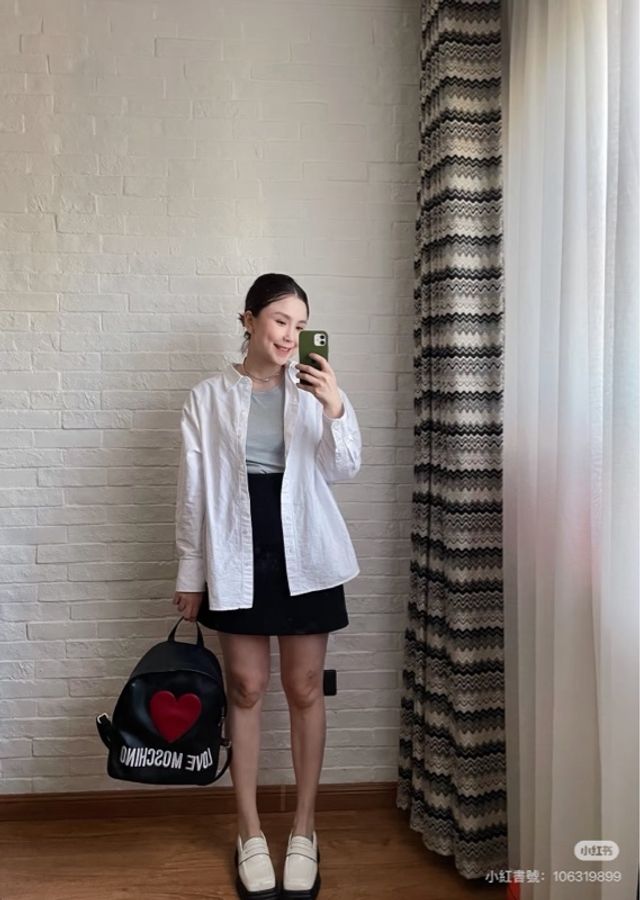 《仙闆名牌精品》Moschino love Moschino 黑色 红心 愛心 水波紋 牛皮 後背包 肩背包 手提包-1