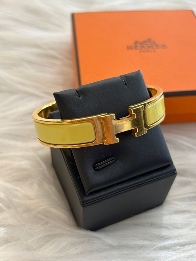 Hermes H Clic 黃色手環-1