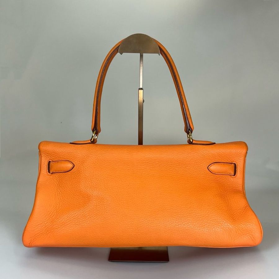 HERMES □N刻 橘SHOULDER KELLY 40CM 手提包-1