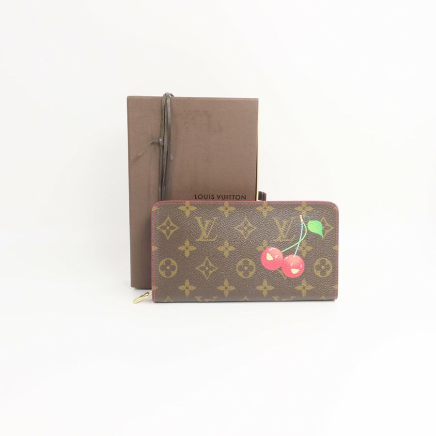LOUIS VUITTON Monogram Cherry LVxTM Porte Monnaie Zip-Around-17