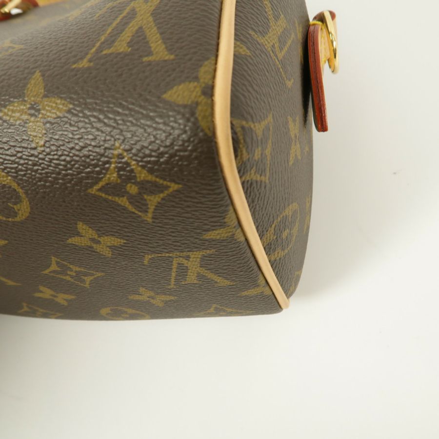 LOUIS VUITTON Monogram Speedy Bandouliere 20手挽肩背兩用袋-5