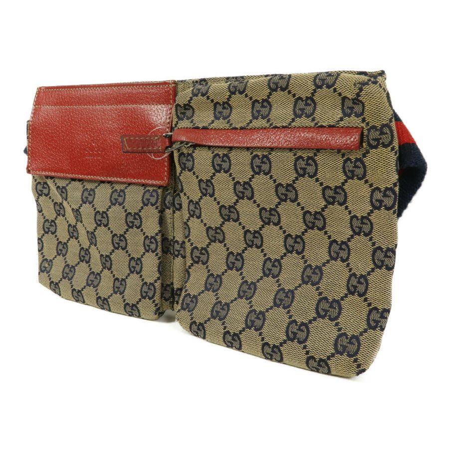 GUCCI 帆布Waist Bag腰包-2