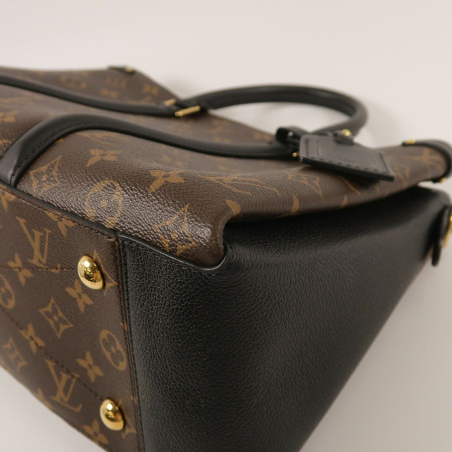 LOUIS VUITTON Monogram Soufflot MM手挽肩背兩用袋-10