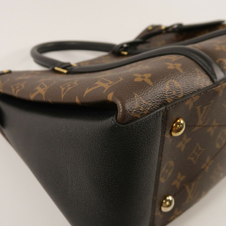 LOUIS VUITTON Monogram Soufflot MM手挽肩背兩用袋-11
