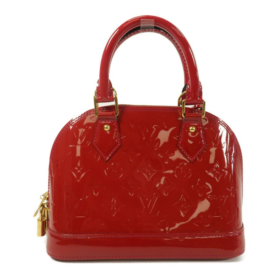 LOUIS VUITTON Monogram Vernis Alma BB手挽肩背兩用袋-1