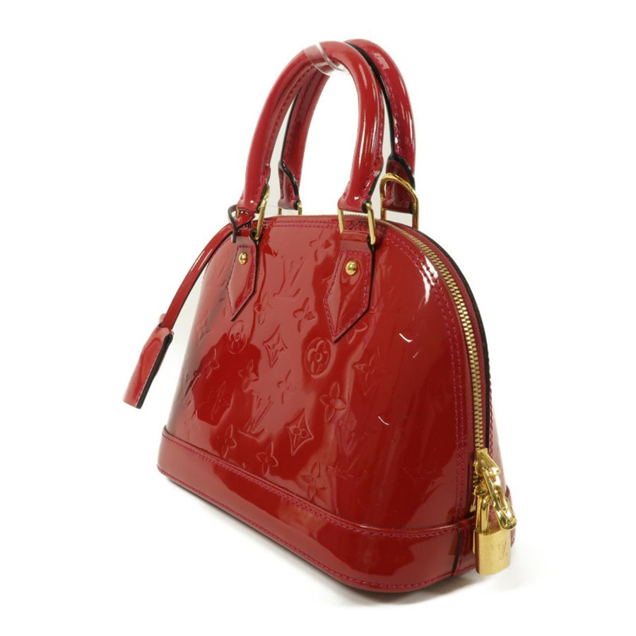 LOUIS VUITTON Monogram Vernis Alma BB手挽肩背兩用袋-2