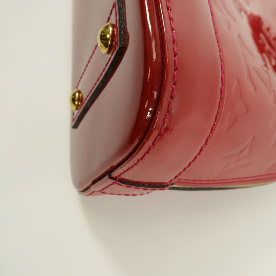 LOUIS VUITTON Monogram Vernis Alma BB手挽肩背兩用袋-7
