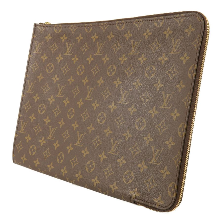 LOUIS VUITTON Monogram Poche Document Briefase手拿包-1