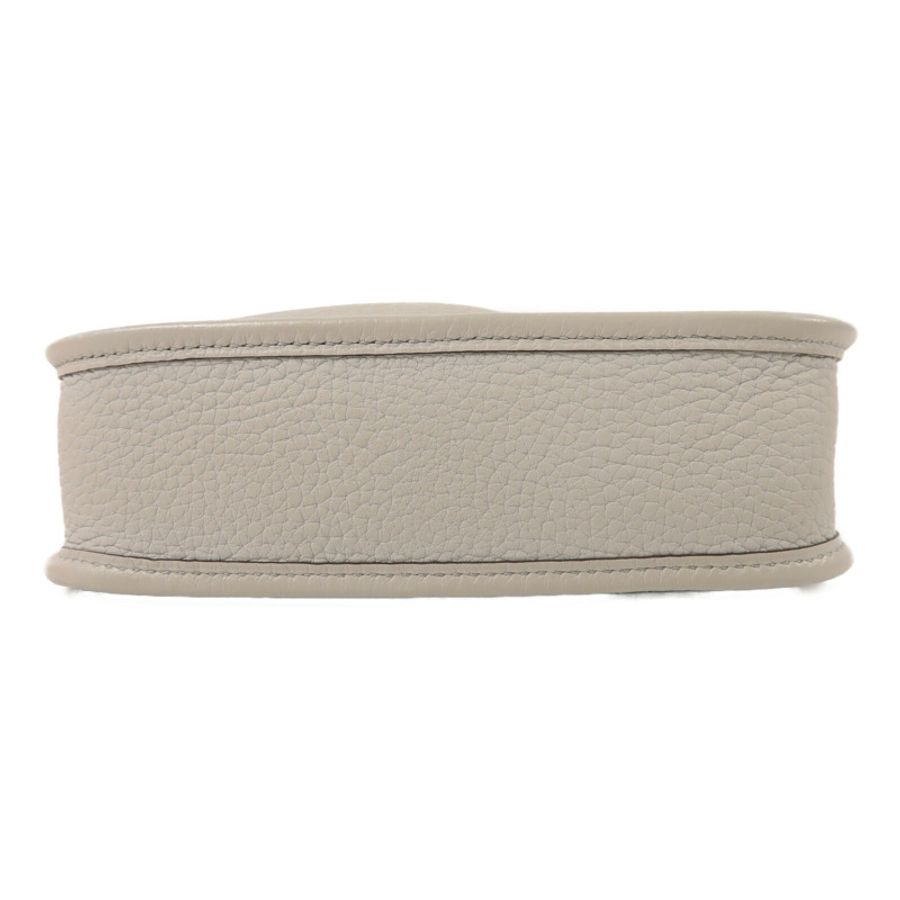 HERMES Clemence皮革Evelyne TPM肩背袋Gris Pantin-3