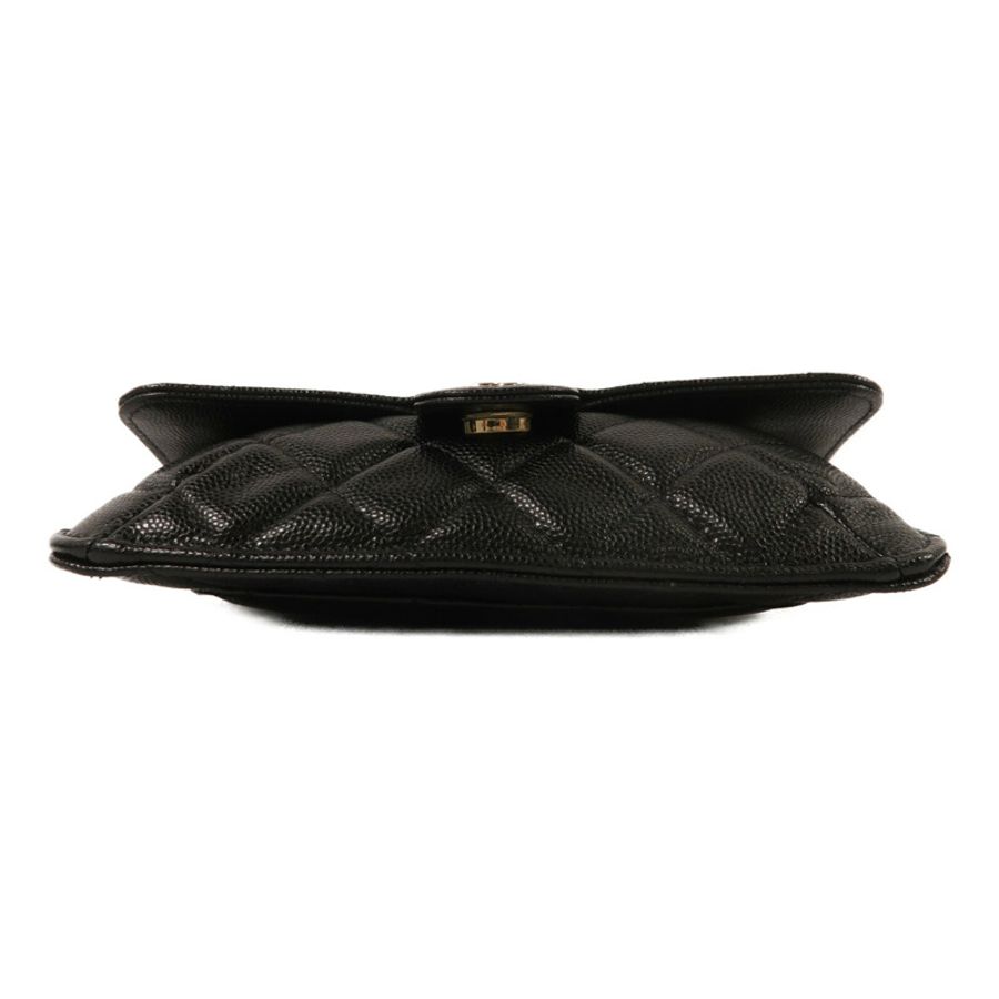 CHANEL 牛皮皮革Chain Shoulder鏈帶肩背袋-14