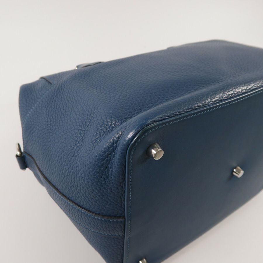 HERMES Clemence皮革Toolbox 26手挽肩背兩用袋Colvert-14