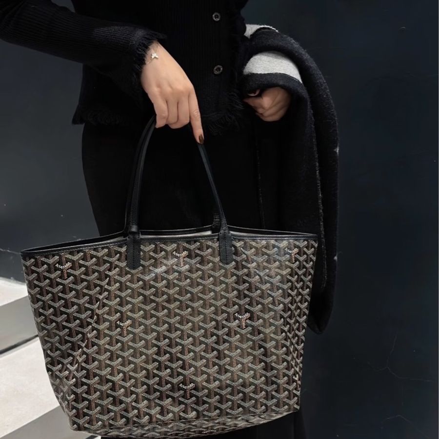 #全新全配🈶24年購證 #全網最低 GOYARD Tote黑色托特包-1