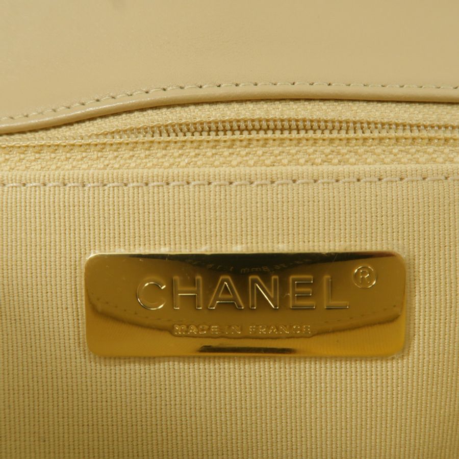 CHANEL 羊皮皮革C19 Small鏈帶手挽肩背兩用袋-12