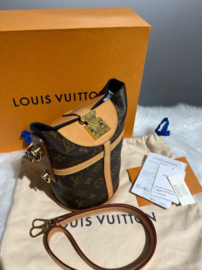 路易威登/LV Duffle 老花薯條包 95新-2