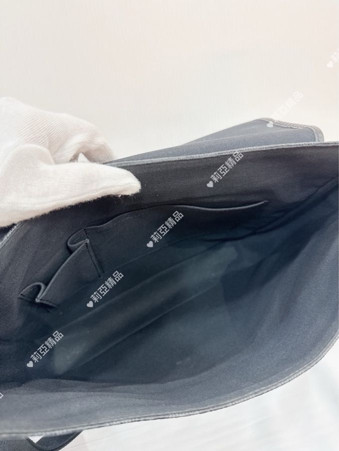 莉亞精品♡ LV N58029 斜背棋盤格公事包 二手美包-15