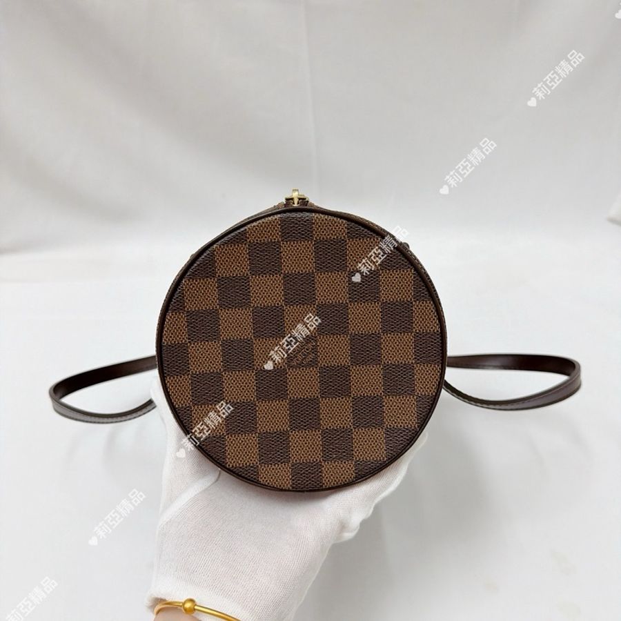 莉亞精品♡ LV N51303 棋盤格巴比龍 二手美包-4