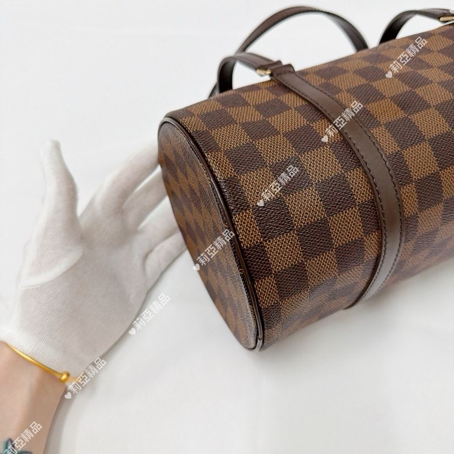 莉亞精品♡ LV N51303 棋盤格巴比龍 二手美包-8