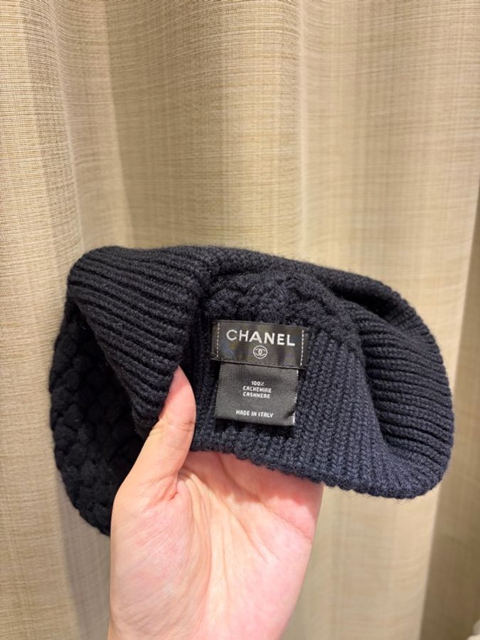 Chanel 毛帽 克什米爾羊毛-6