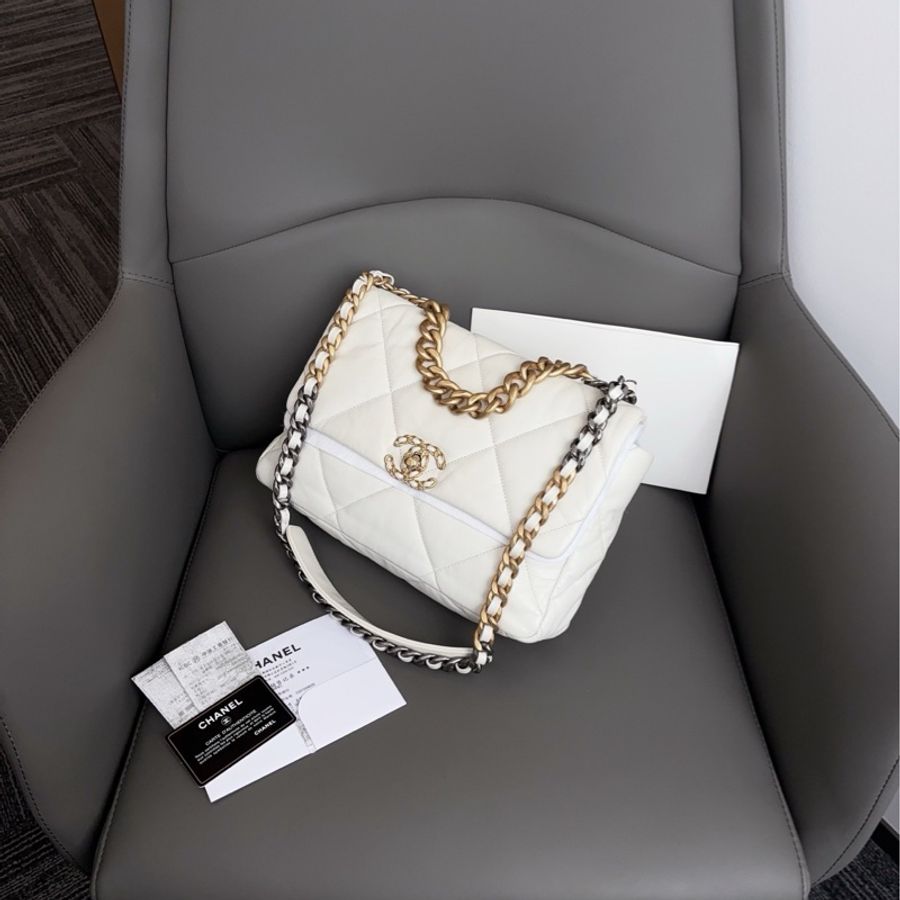 💎Chanel|香奈兒白金19bag|中號|98新30開-4