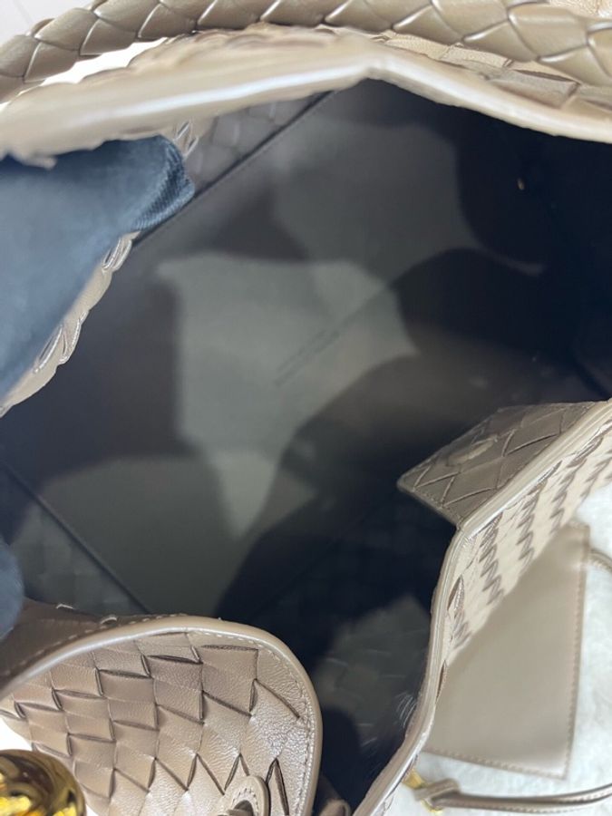 Bottega Veneta葆蝶家 新款大號降落傘包 Parachute巧克力棕色-8