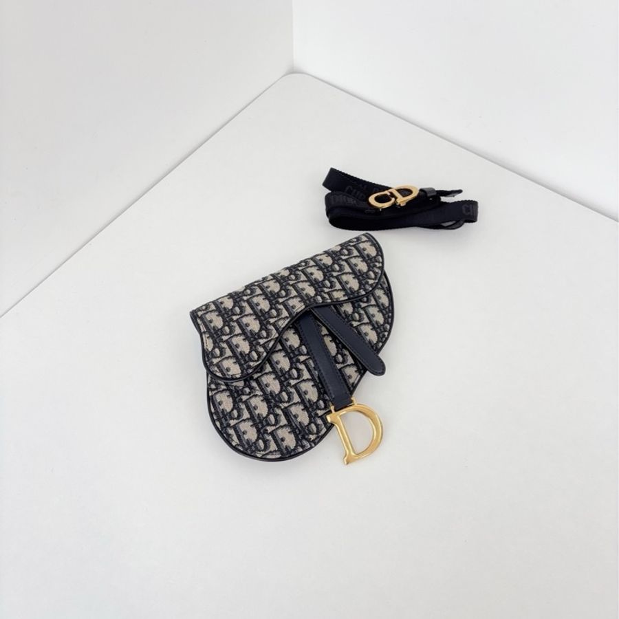 ✨Dior 迪奧|老花馬鞍腰包|99新-5